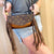 Upcycled LV 3 in 1 Genuine Leather Crossbody METALLICS