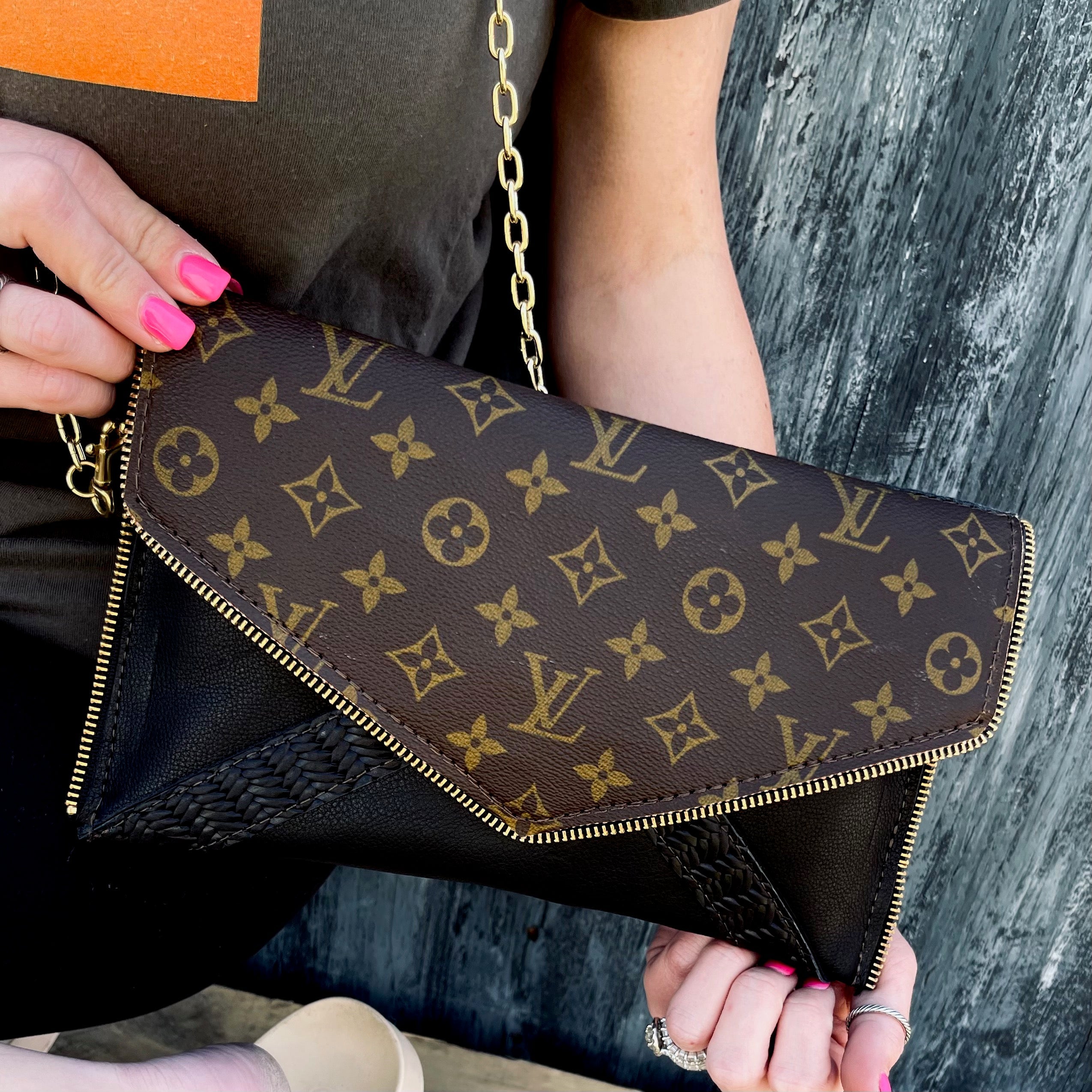 Upcycled Louis Vuitton Purse 