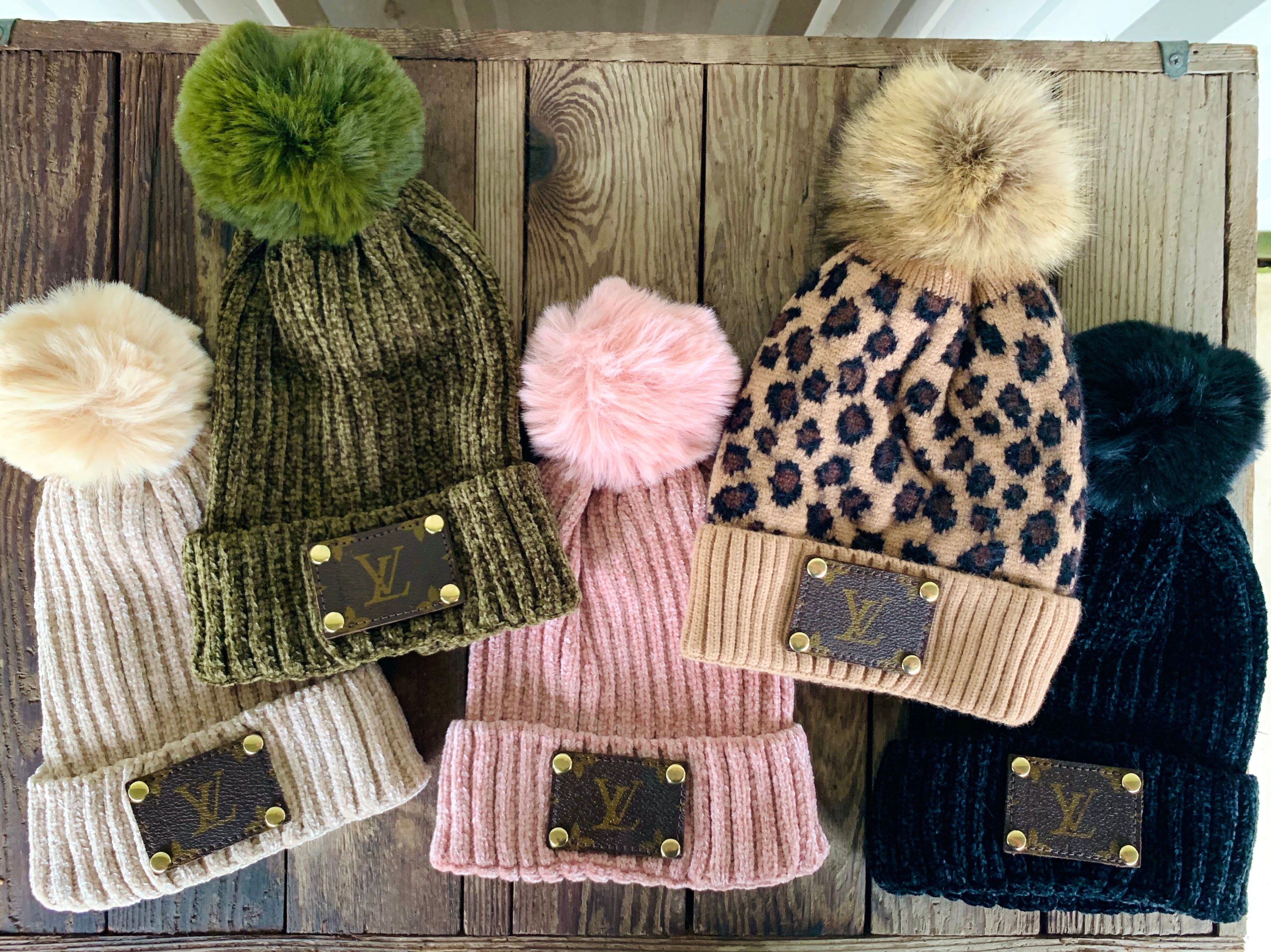 LV Beanies  Dripped Out Boutique