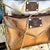 Upcycled LV Genuine Leather Cross Body CLASSIC METALLICS