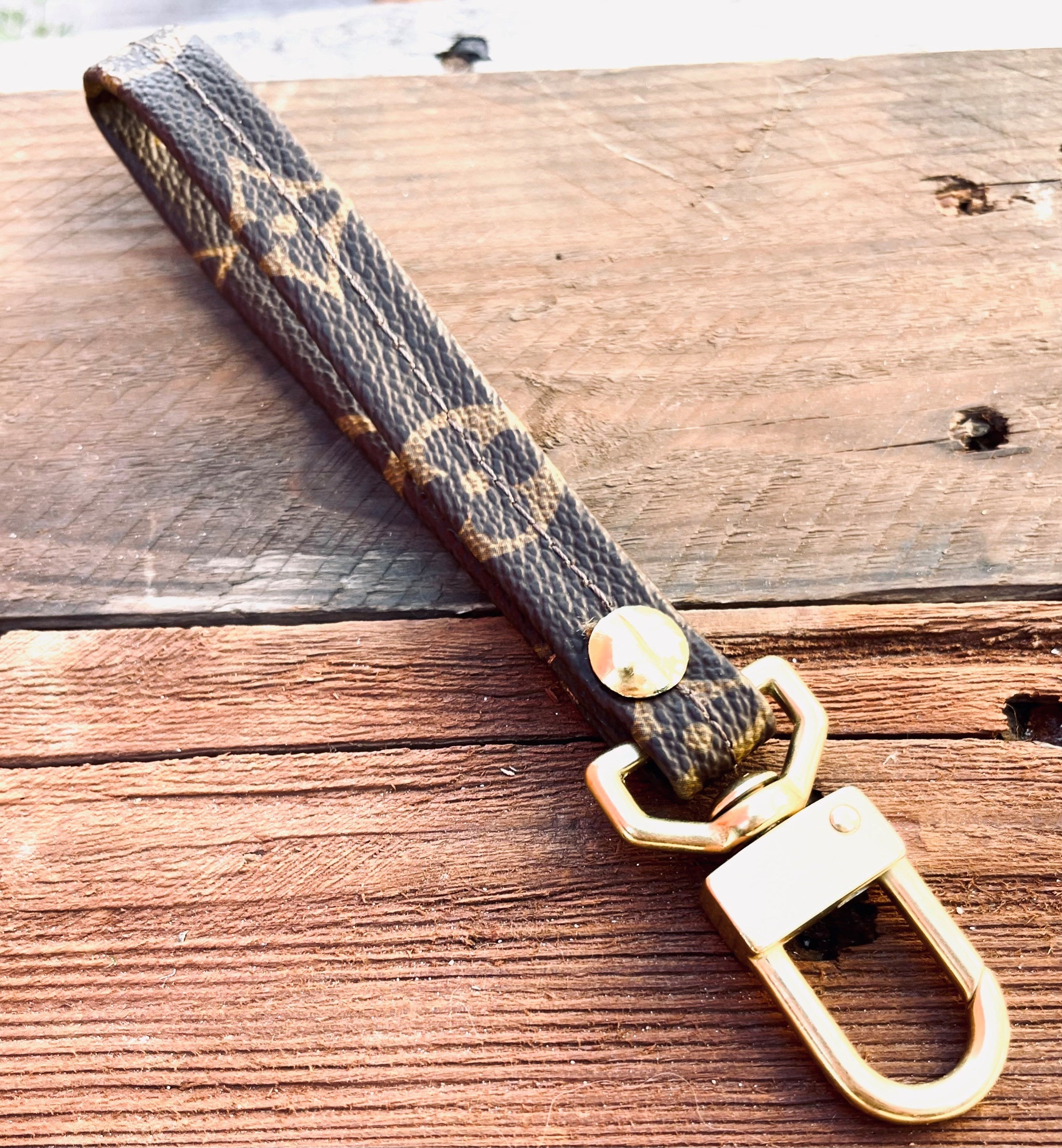 Louis Vuitton Upcycled Key Chain